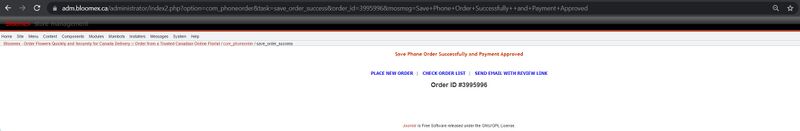 4. Message- "Save Phone Order Successfully and Payment Approved".jpg
