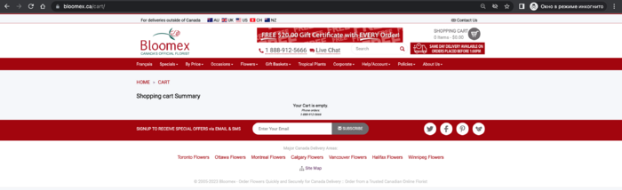 "Your Cart is empty" message .png