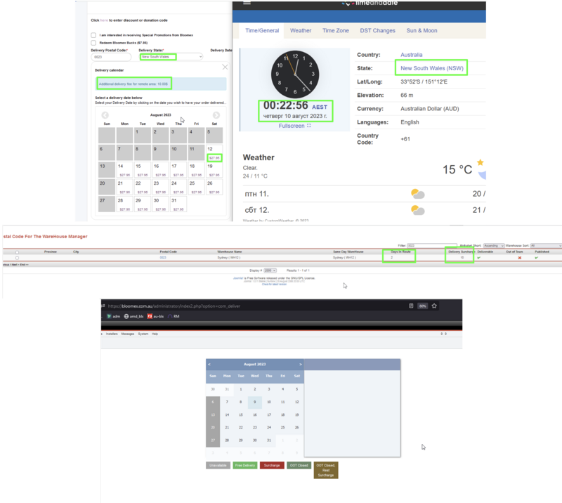 Order with Surcharge on post code with delivery 2 days delivery after 12 am on the same day and tomorrow unavailable, the day after tomorrow available.png
