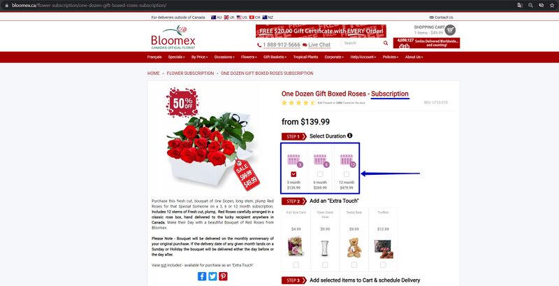 The page with information about the product has content and is displayed.jpg