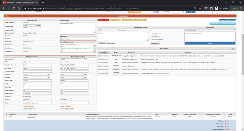 Delivery date was updated and a record about updating is shown in history of order.png