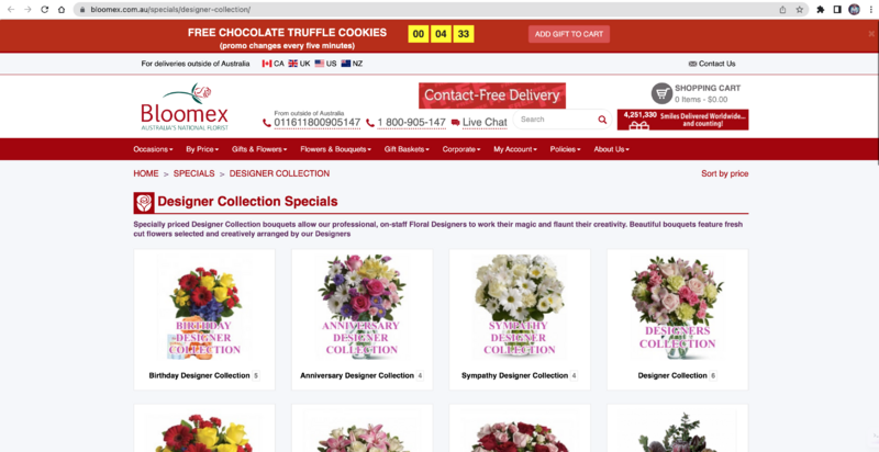 The "Designer collection" page is opened.png