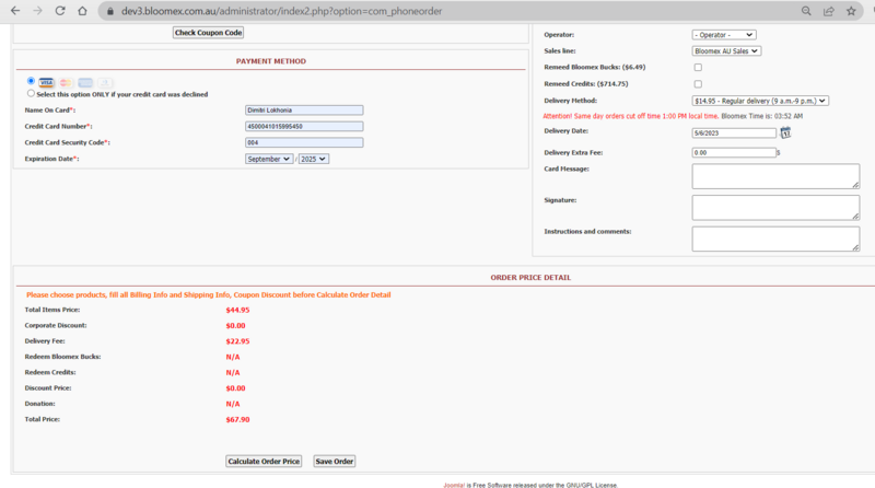 Delete fuel surcharge and increase delivery fee.png