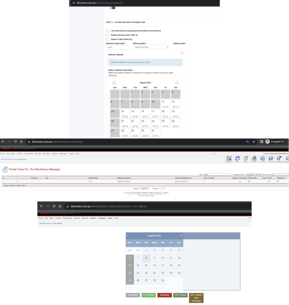 File:Order with Surcharge on delivered code with delivery 2 days delivery before 1 pm for tomorrow unavailable, for after tomorrow available.png