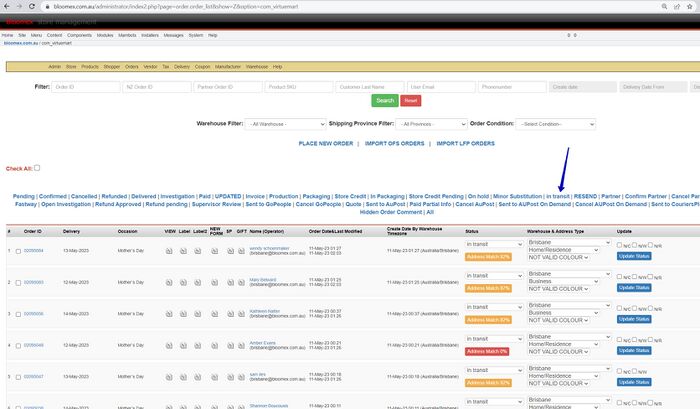 Highlighting the chosen status in Aus and USA admin websites.jpg